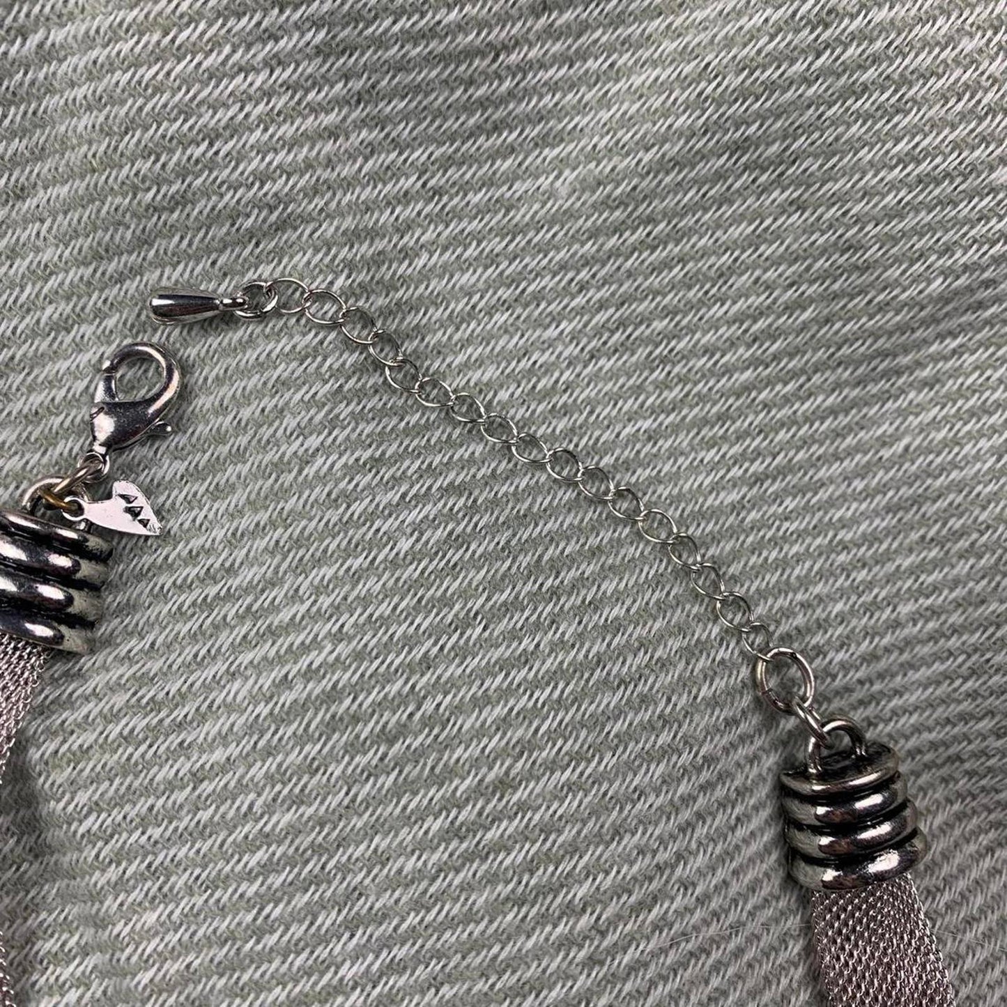 Pre-loved Per Una M&S Necklace Silver-tone and Mesh