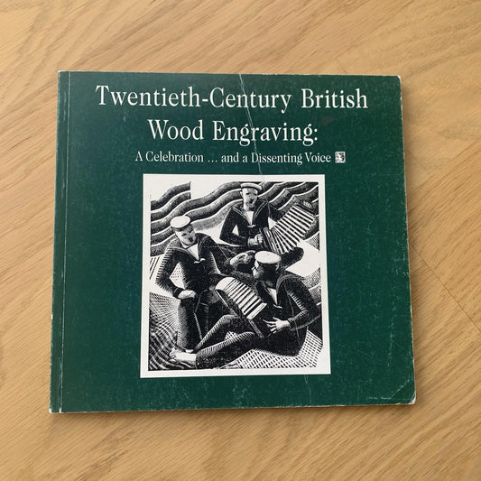 Twentieth Century British Wood Engraving Paperback Book (1997) by Hal Bishop
