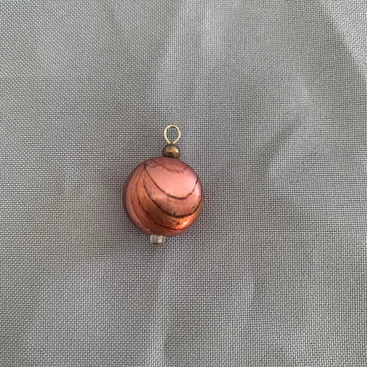 Purple Swirl Bead Charm / Pendant
