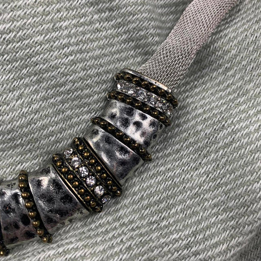 Pre-loved Per Una M&S Necklace Silver-tone and Mesh