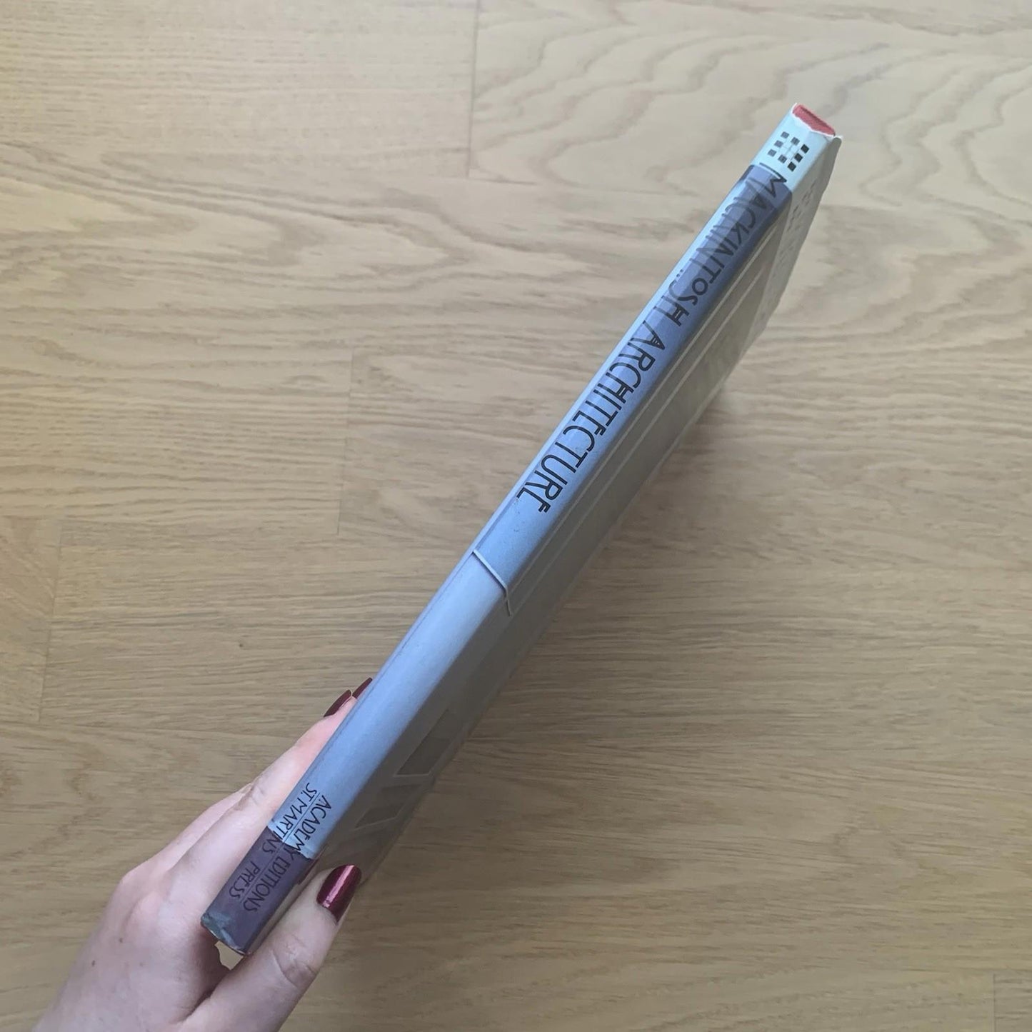 MACKINTOSH ARCHITECTURE book (Hardcover, 1984) with dust jacket Academy Editions