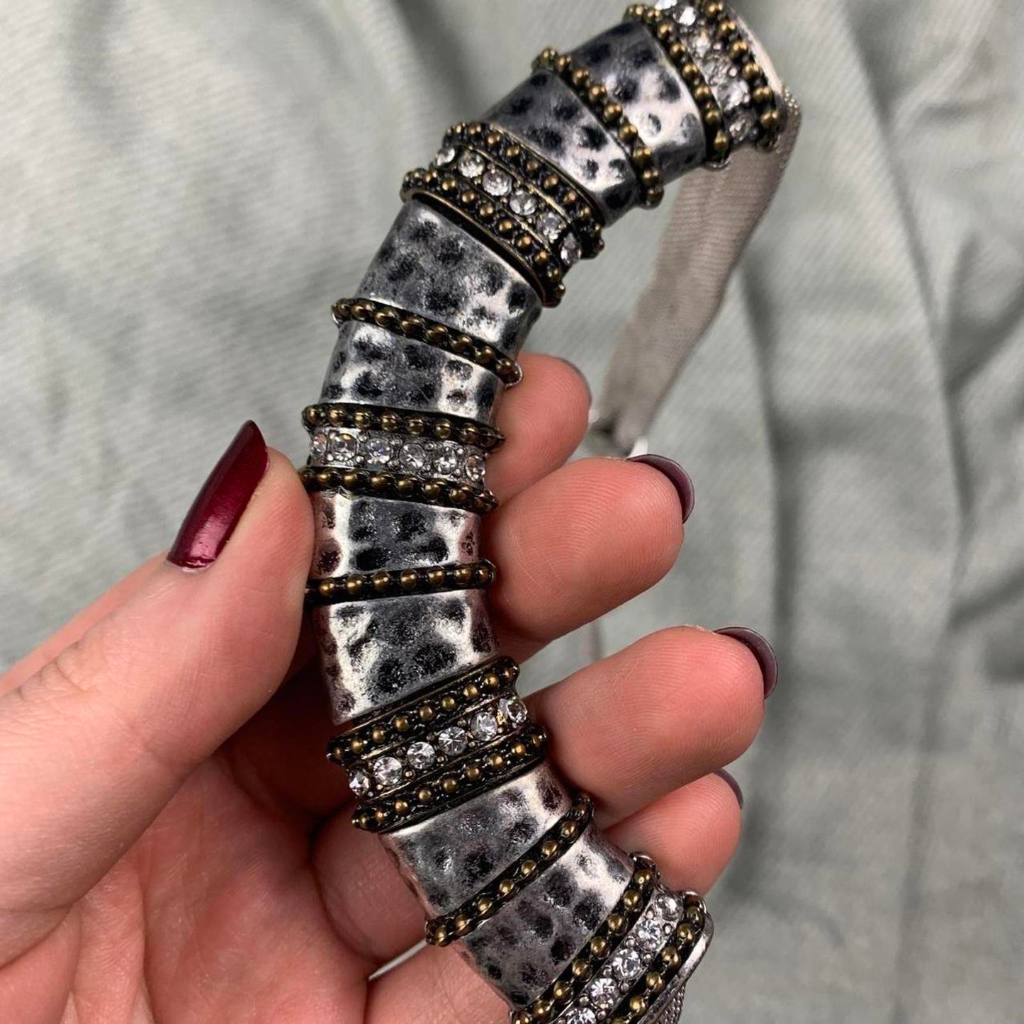 Pre-loved Per Una M&S Necklace Silver-tone and Mesh