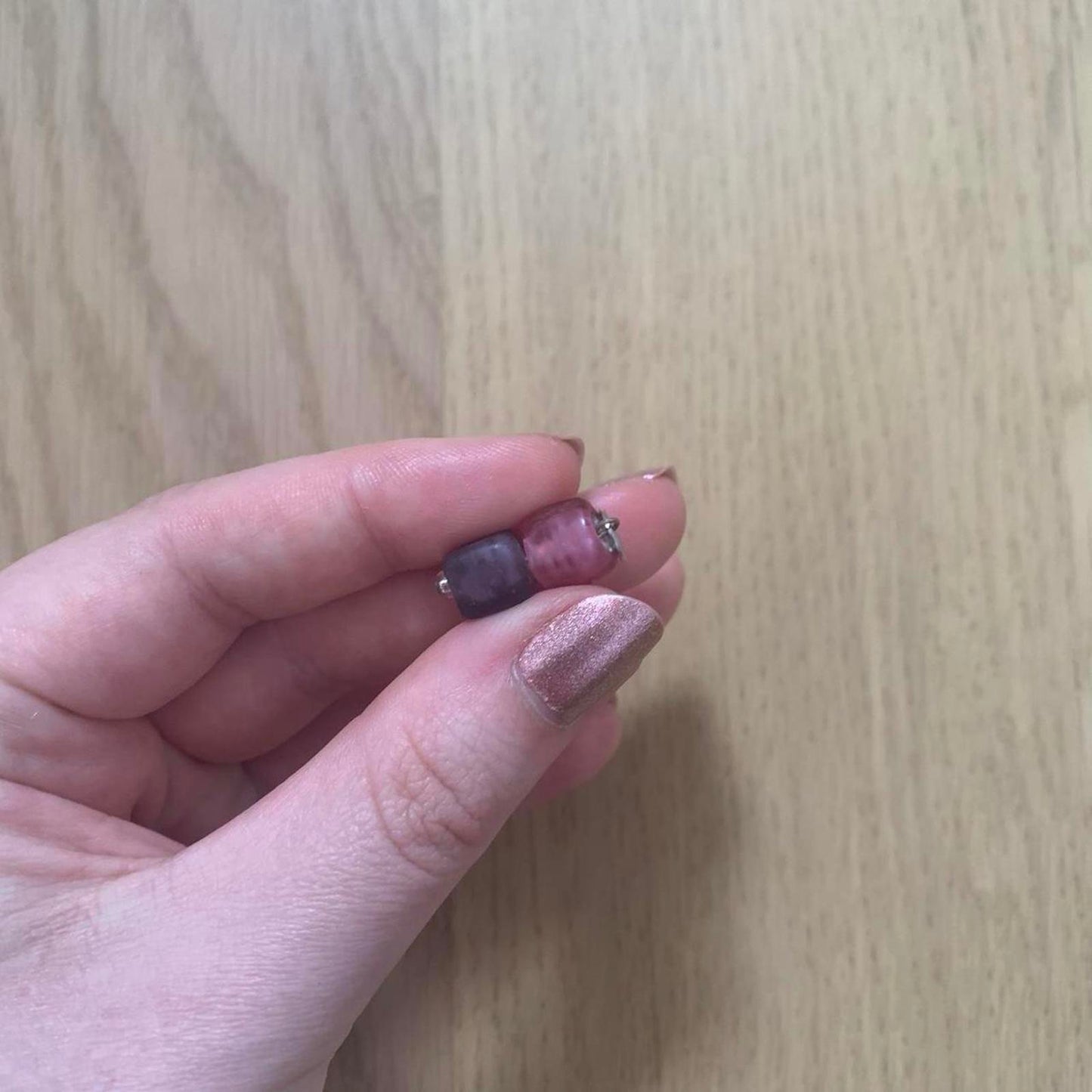 Pink and Purple Charm / Pendant (pre-loved)