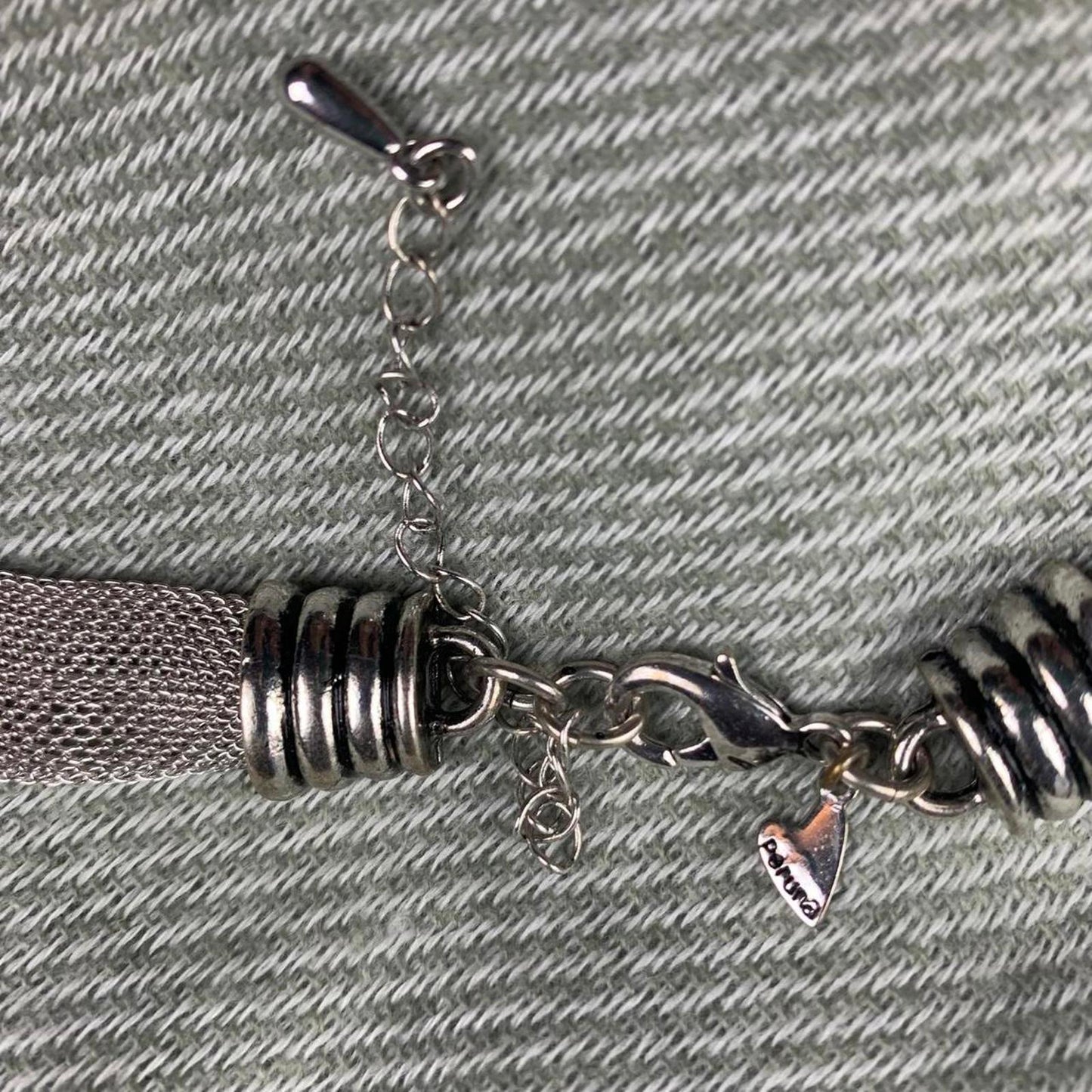 Pre-loved Per Una M&S Necklace Silver-tone and Mesh