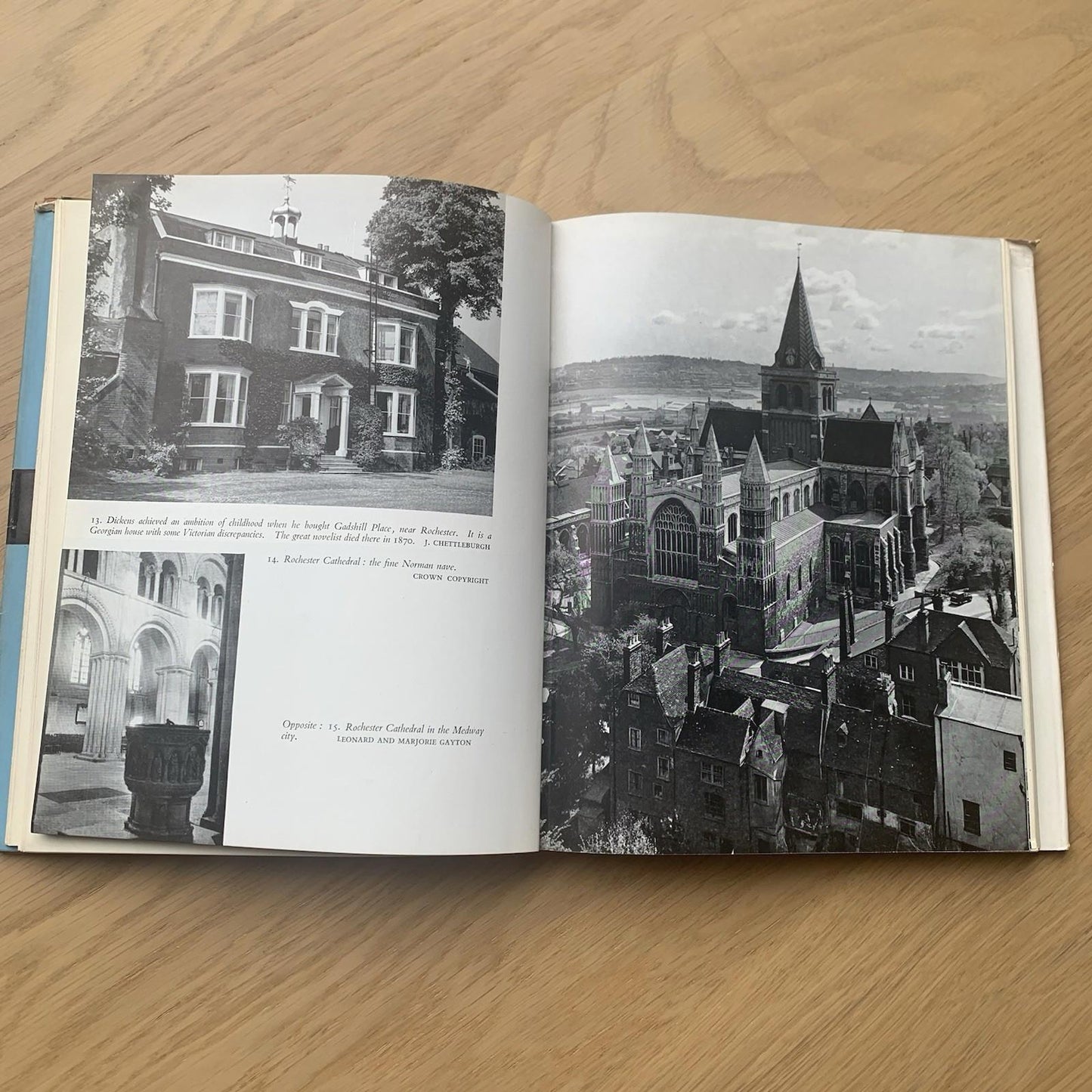 Kent Hardcover Book by Reginald Turnor 1950 Vision of England with Dust Jacket